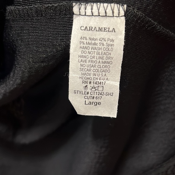 Caramela Black Sequin Fly Away Cardigan Size Large - Picture 5 of 12